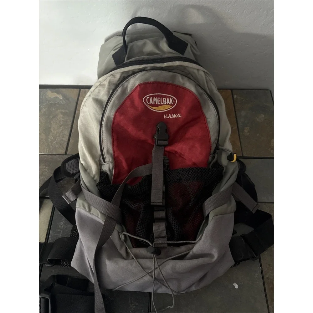 Camelbak H.A.W.G Hawg Backpack Red/Gray No Bladder